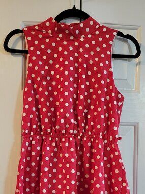 Hearts Brand Red & White Dress